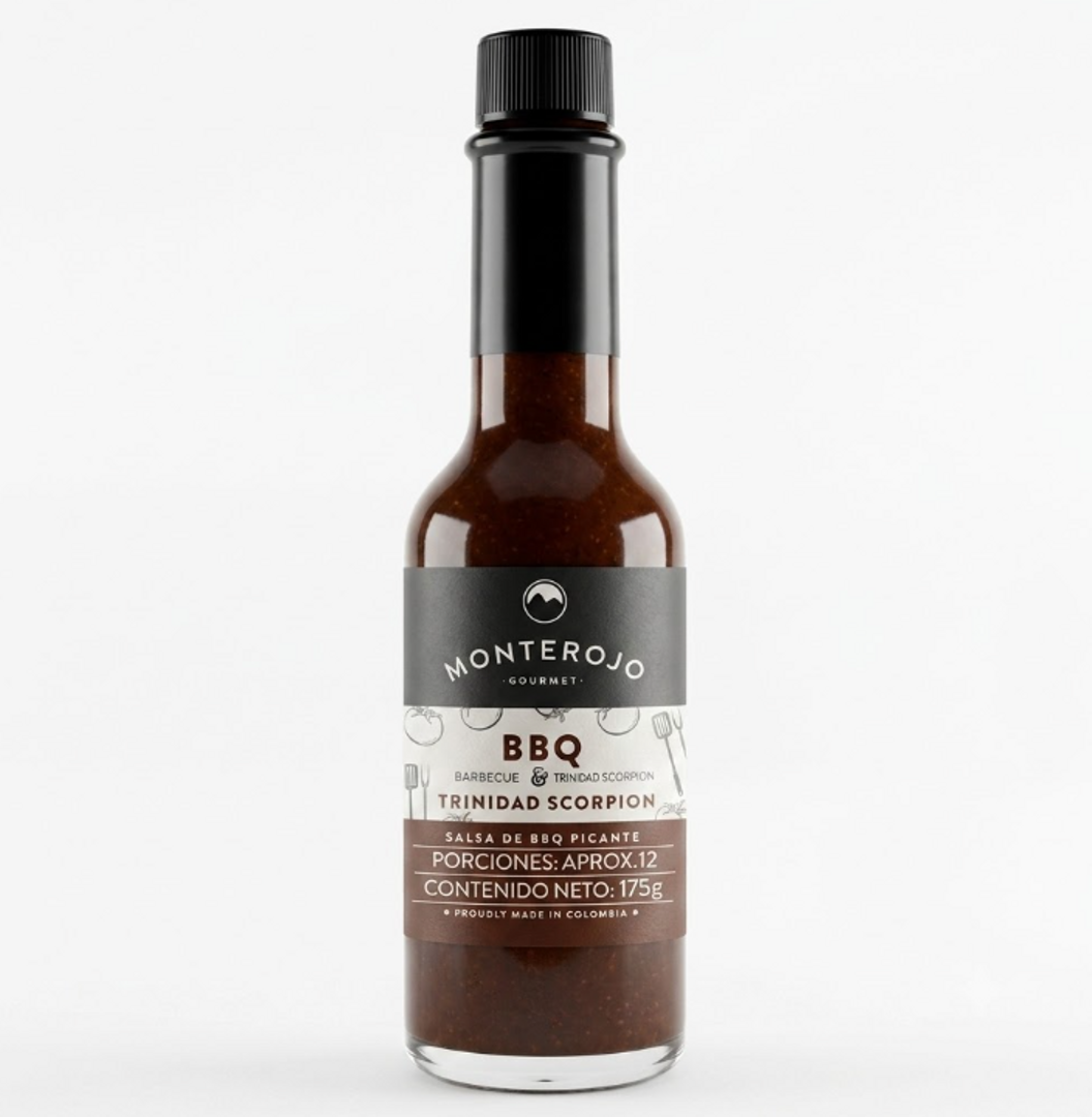 SALSA DE BBQ PICANTE 165ML MONTEROJO