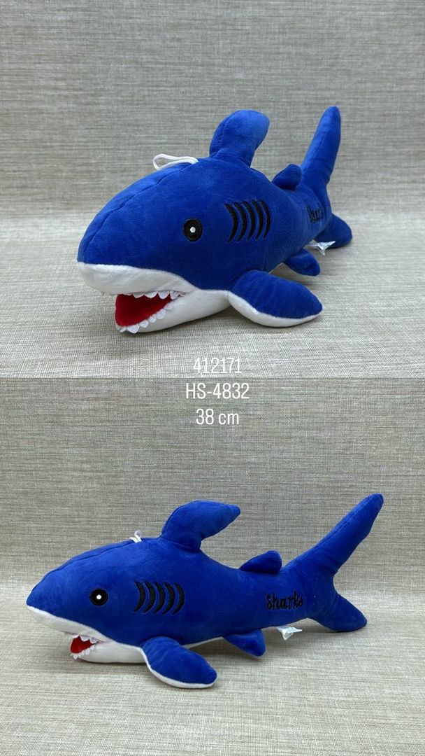 TIBURÓN AZUL 38 CM