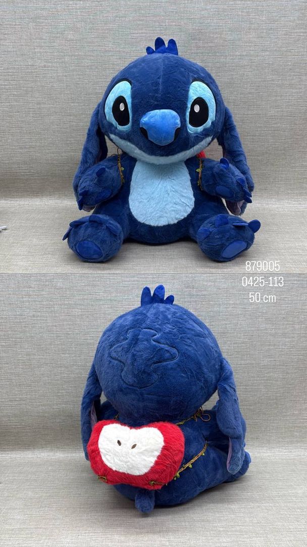 STITCH CON BOLSITO DE FRUTA 50 CM