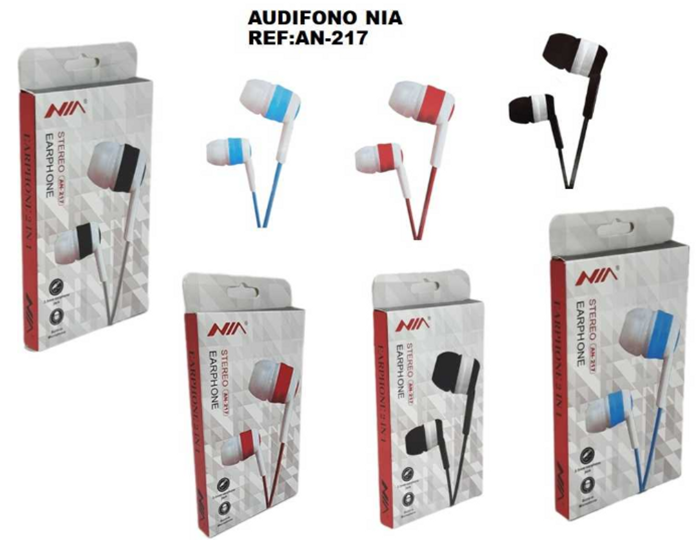 AUDIFONOS NIA AN-217