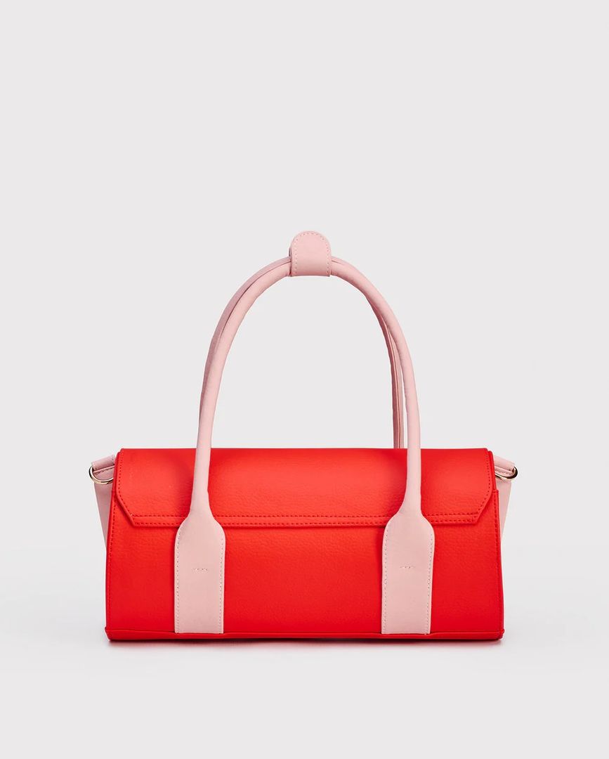 CARTERA CHARLOTTE ROJO X ROSA