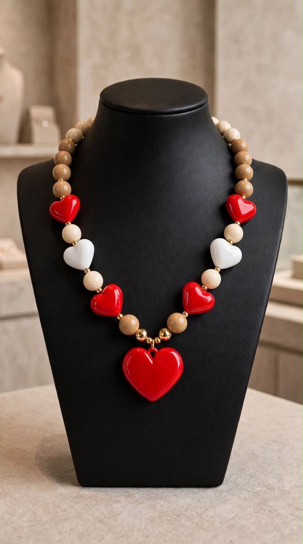 Collar Corazones Mix - Colección Dolce