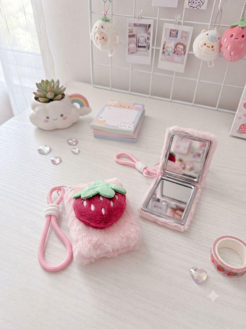 Espejo llavero peluche 