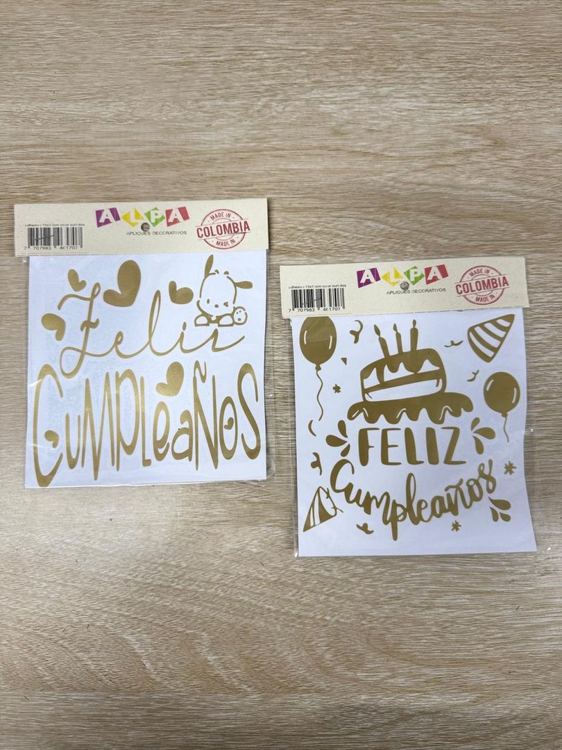 000 STICKER PEQUEÑO "FELIZ CUMPLEAÑOS"