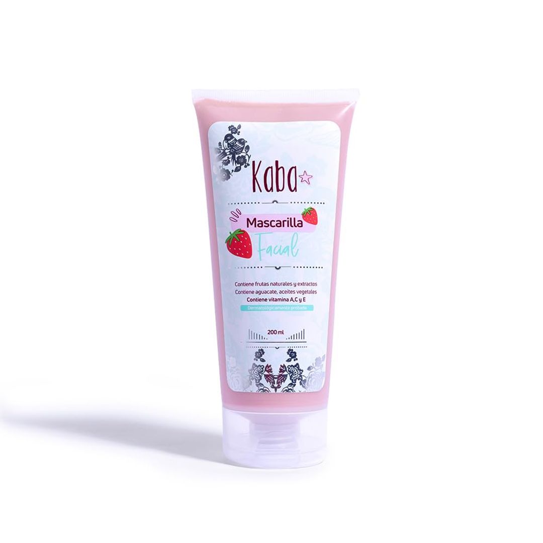 MASCARILLA FACILA FRUTOS ROJOS 200ML KABA