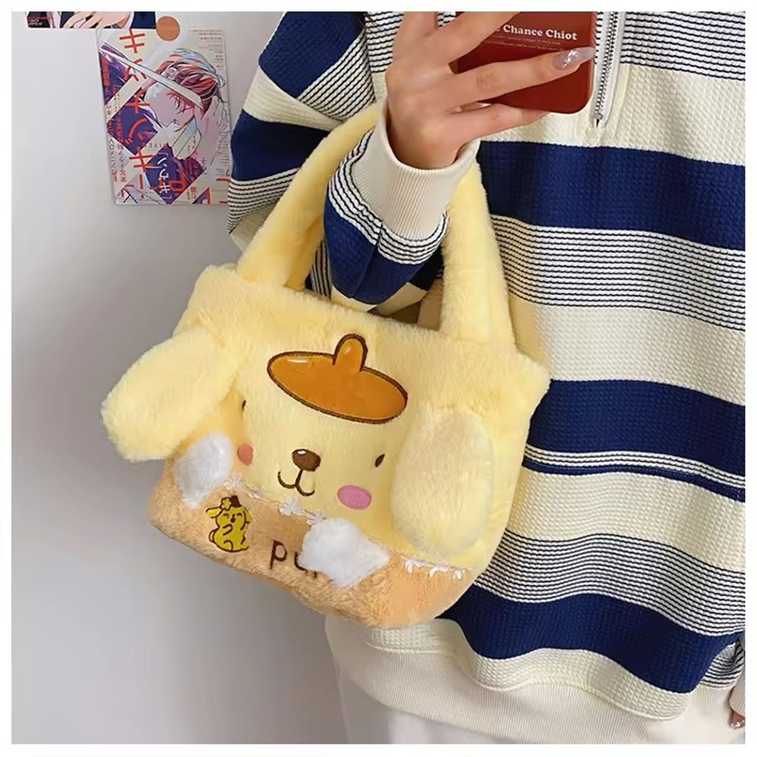 Bolso en felpa Sanrio 
