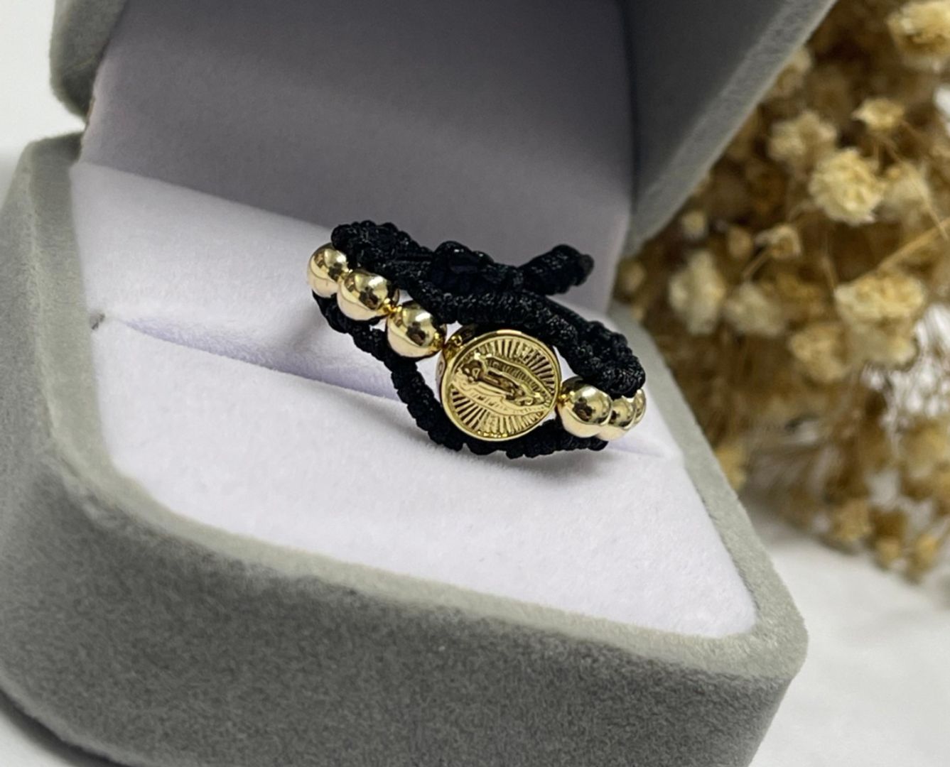 Anillo tejido guadalupe