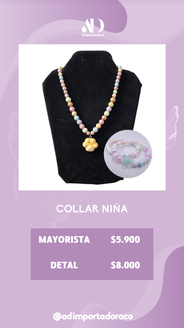 COLLAR + MANILLA NIÑA