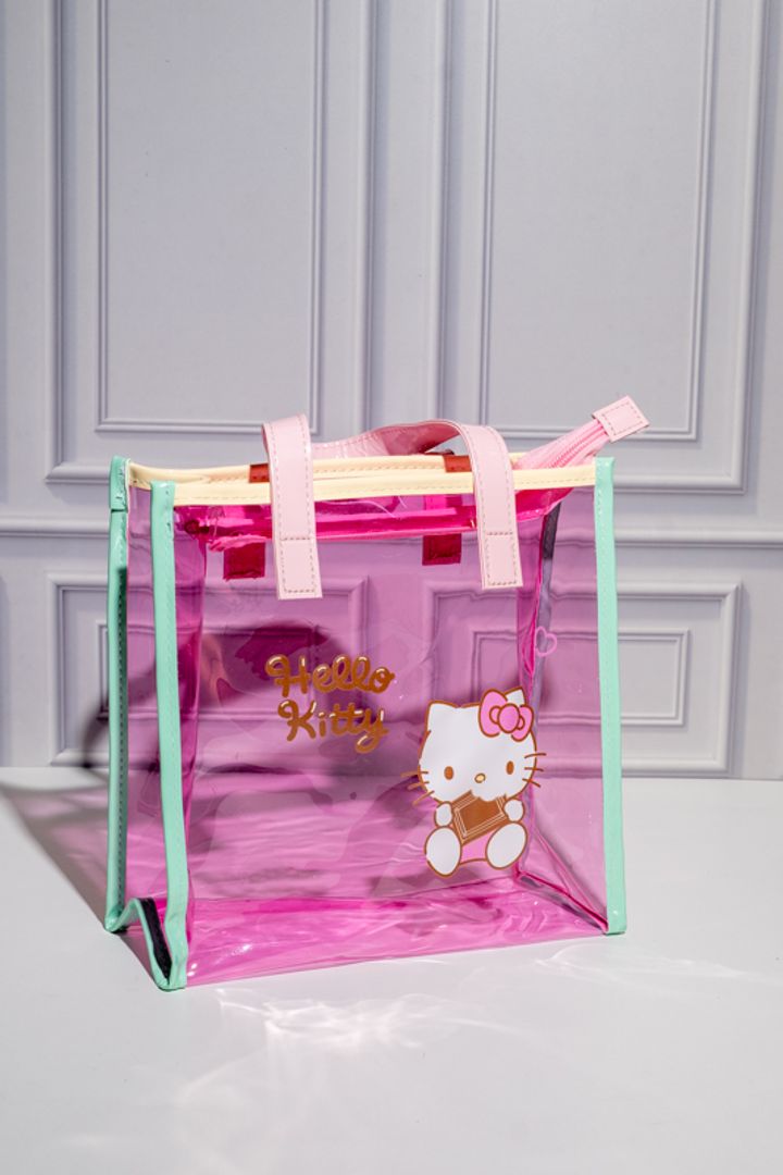 BOLSO KITTY TRANSPARENTE 