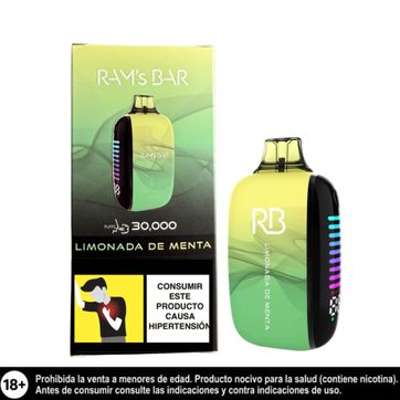 Imagen del producto Rams Bar Limonada De Menta 30.000 Puffs