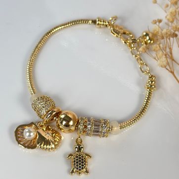 Imagen del producto Pulsera Pandora tortuga