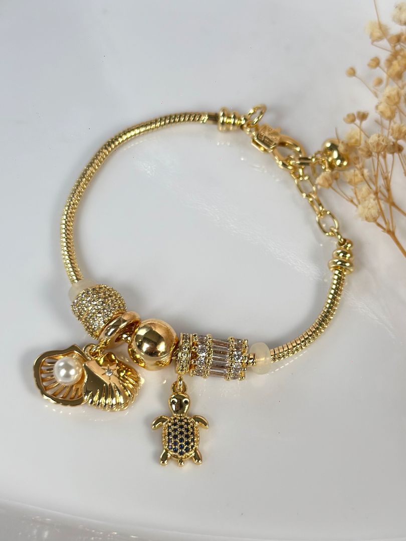 Pulsera Pandora tortuga