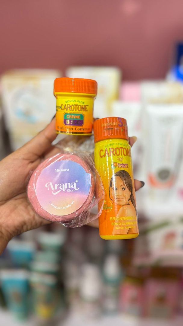 KIT ACLARANTE E HIDRATANTE CORPORAL