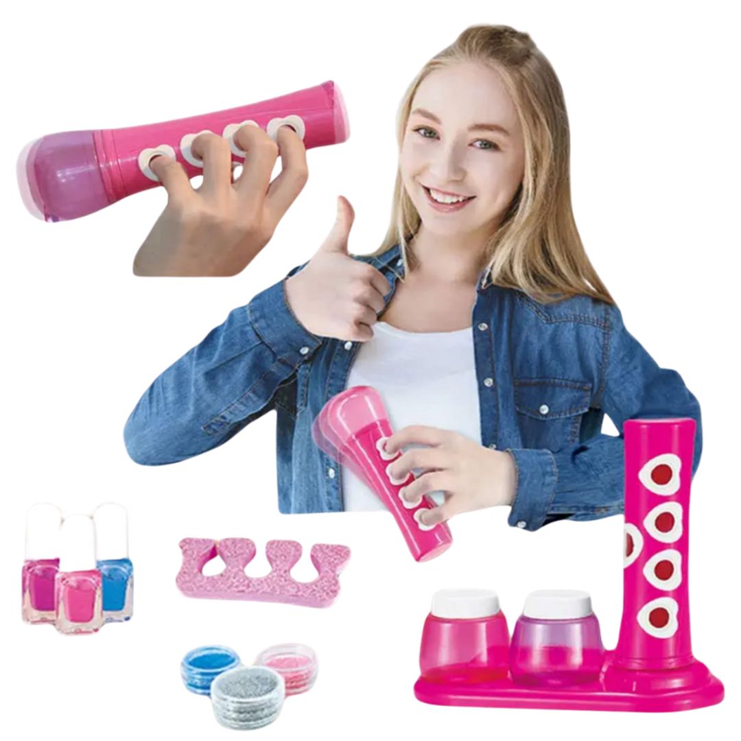 Juguete Set Manicure Niñas Set Uñas Niñas