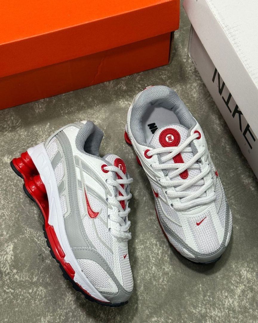 SHOX R4 BLANCO ROJO