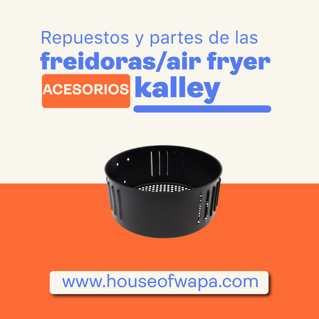 Repuestos Ollas Freidoras KALLEY uso DIGITAL y MANUAL/ Air Fryers/ Reparación/ Arreglo/ Mantenimiento