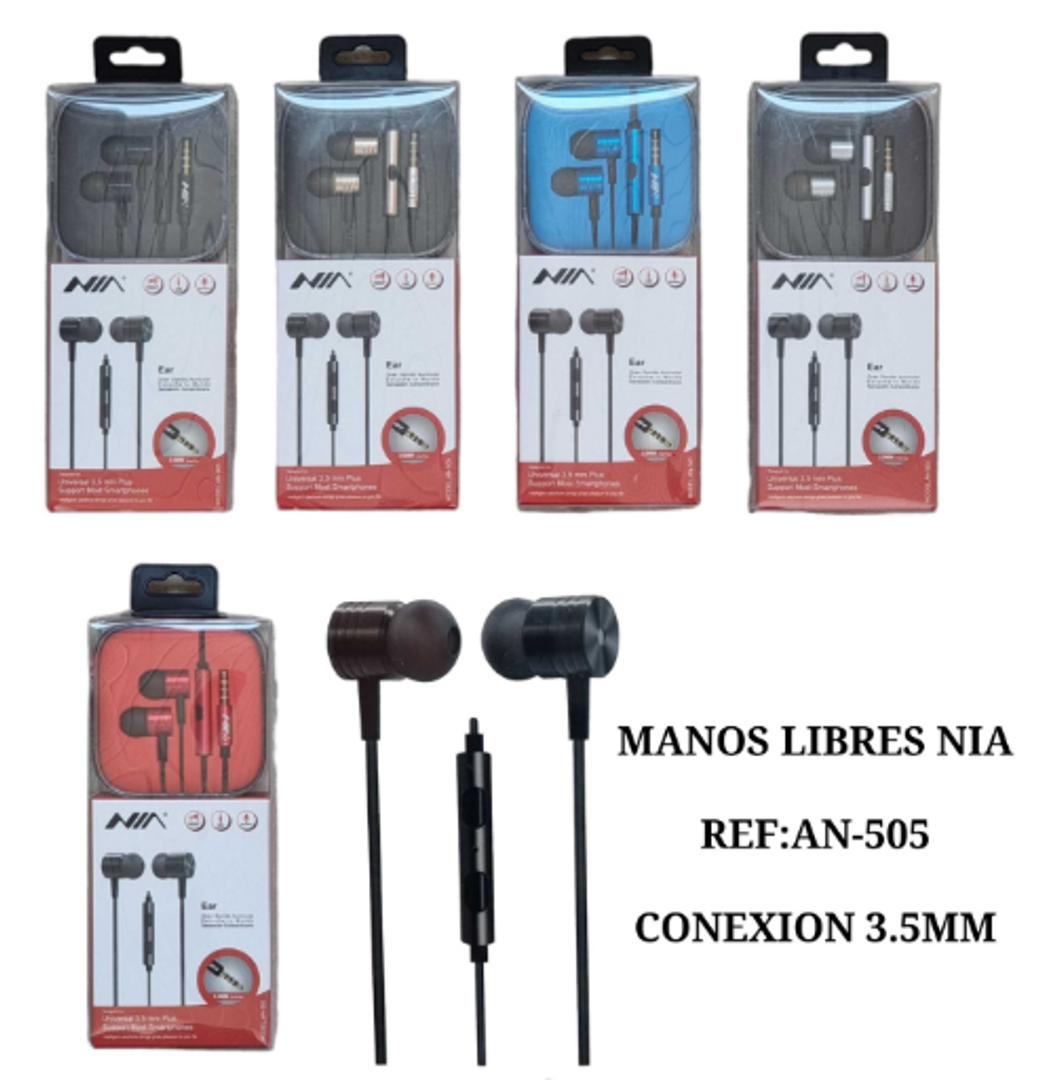 AUDIFONOS NIA AN-505