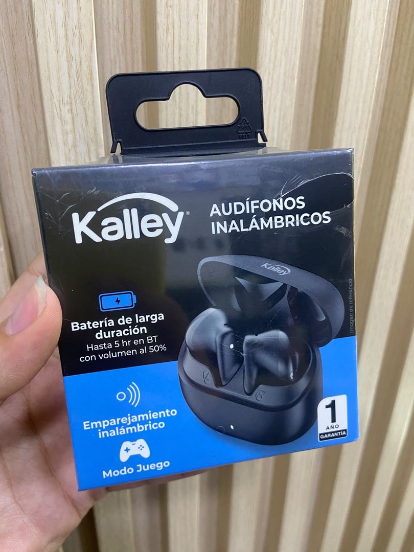 AUDIFONOS KALLEY INALAMBRICOS NEGRO
