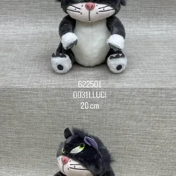 Imagen del producto GATO LUCIFER GRIS 20 CM