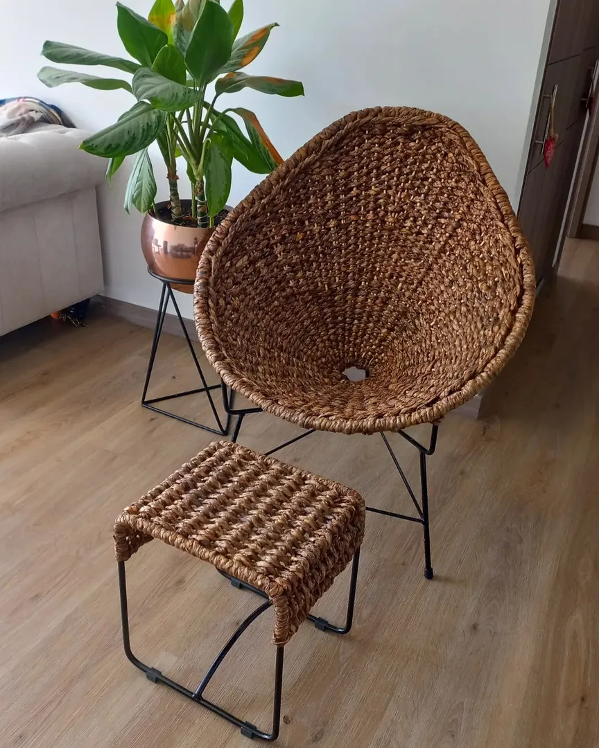 Silla Acapulco tejido natural