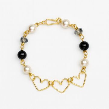 Pulsera 3 Corazones - imagen 2