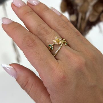 Imagen del producto Anillo flor 