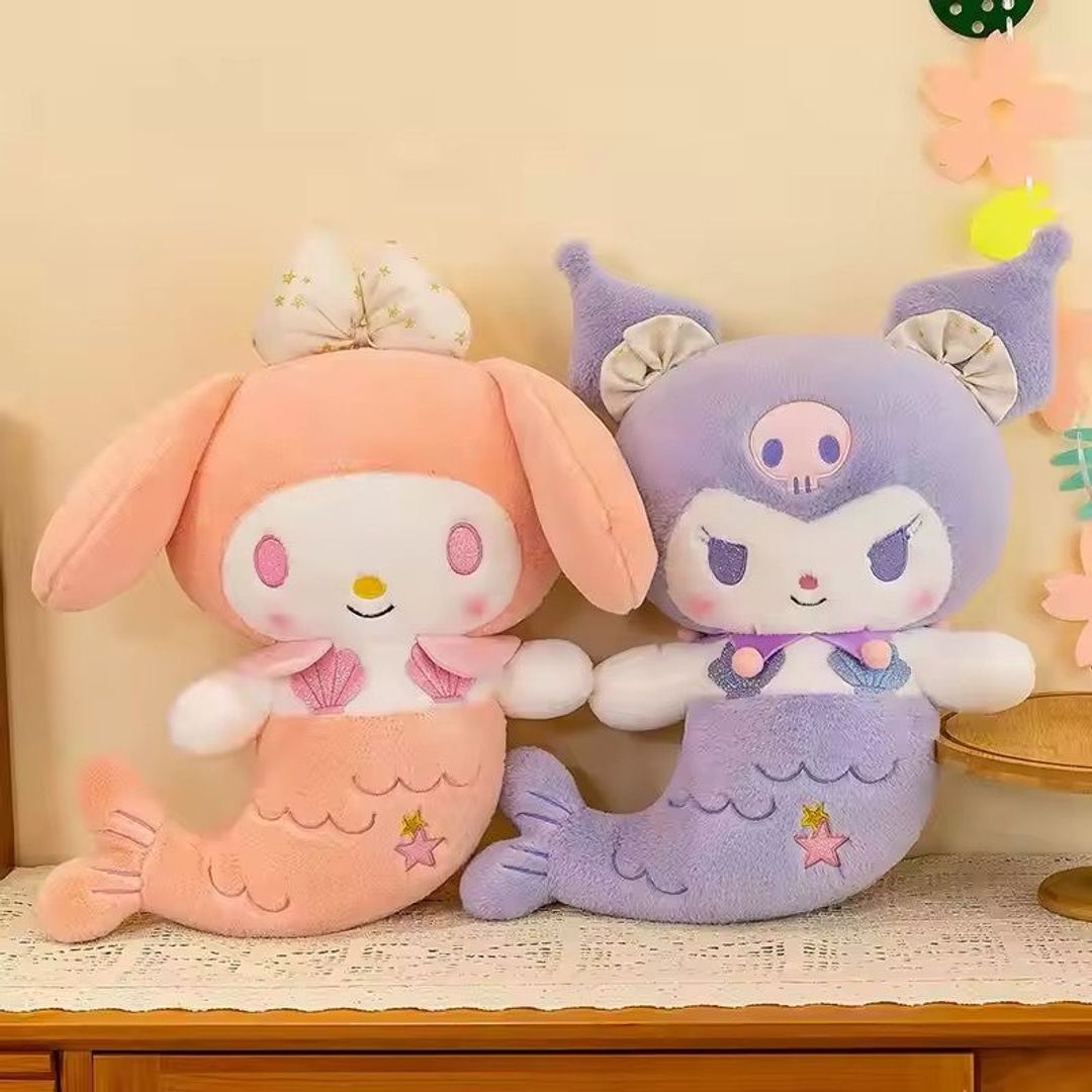 Cojín con cobija Sanrio sirena 