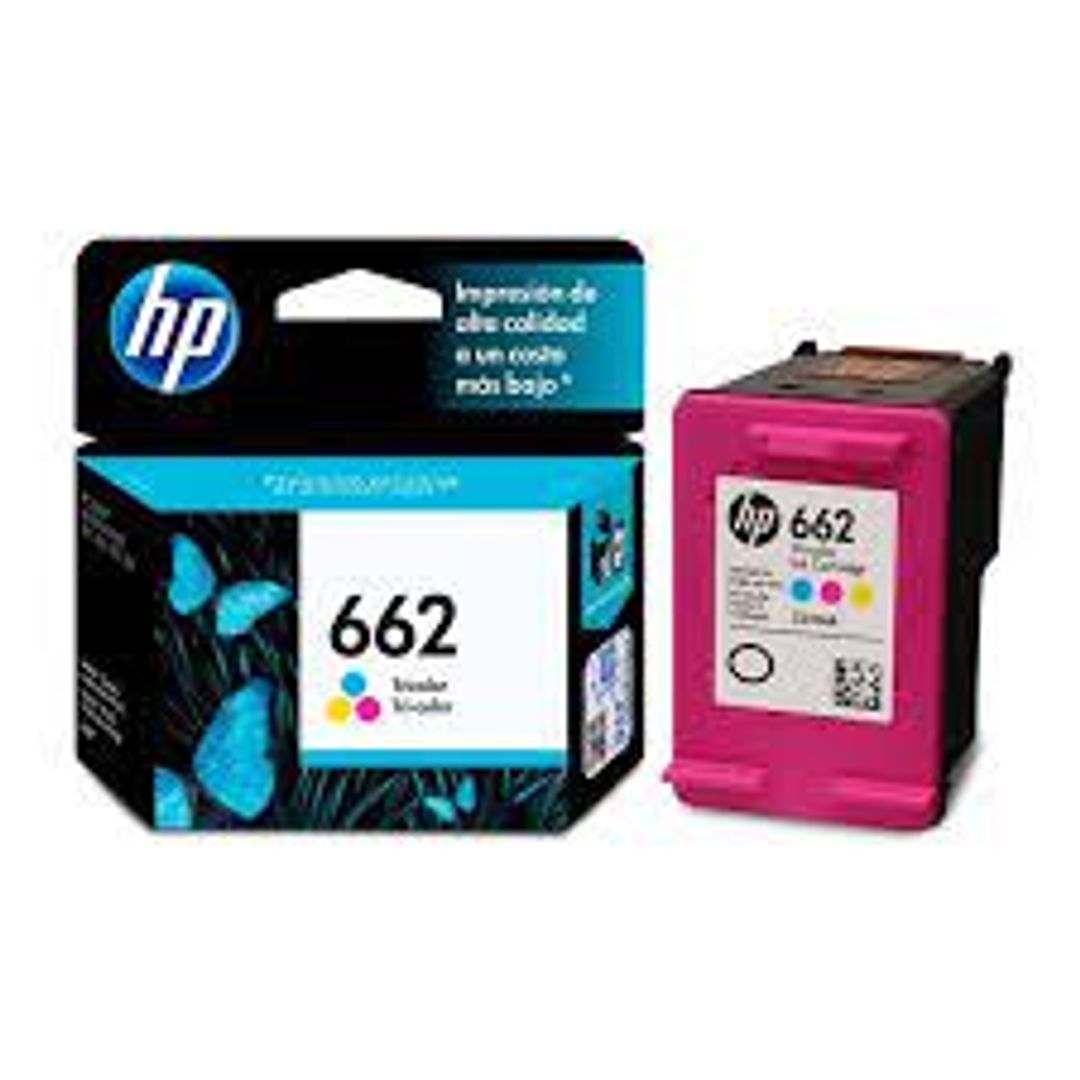 Cartucho HP 662 Color
