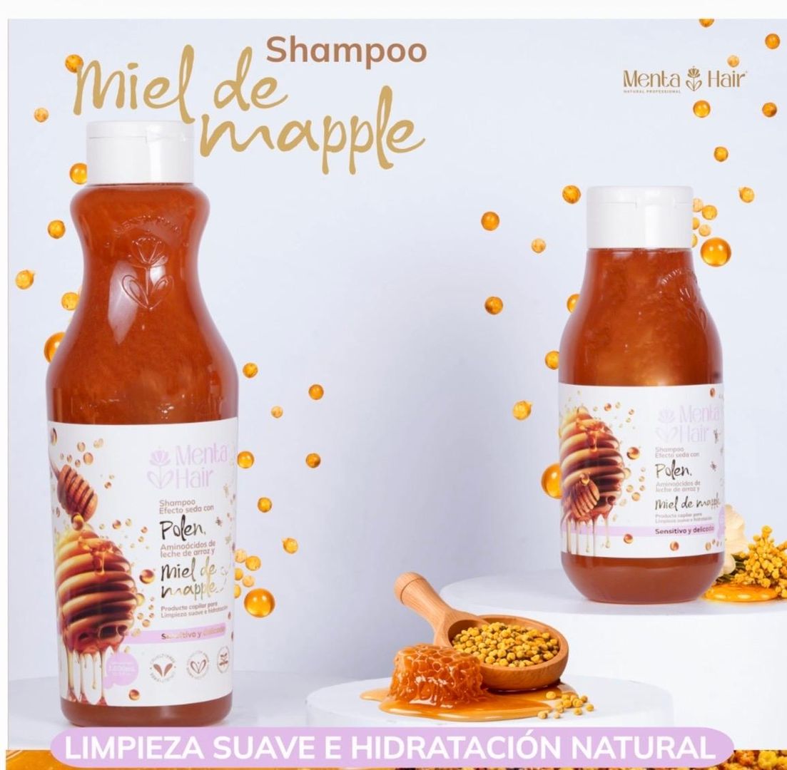 MENTA HAIR SHAMPOO MIEL DE MAPPLE