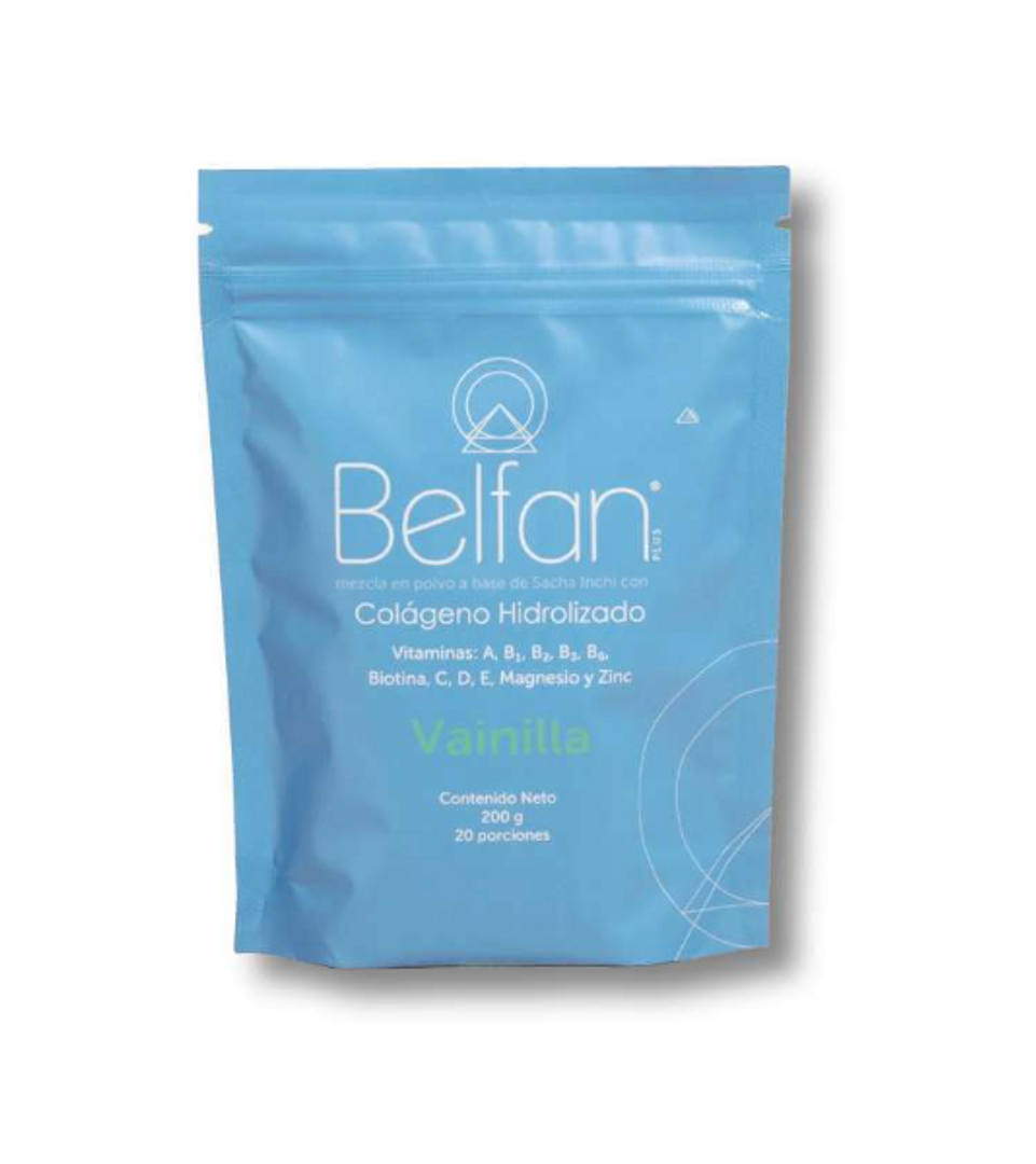 BELFAN COLAGENO HIDROLIZADO VAINILLA X 20O GR