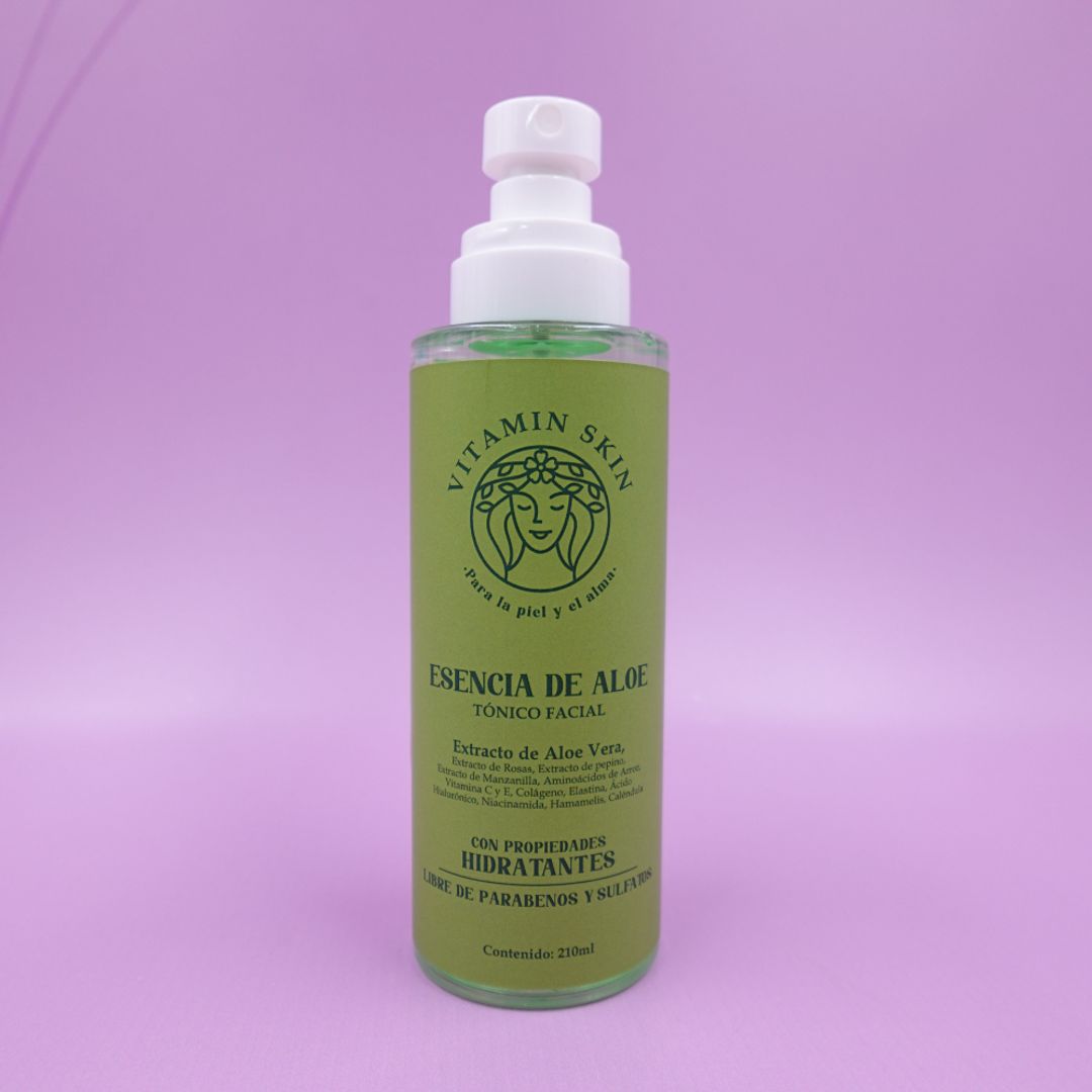 TONICO FACIAL ESENCIA DE ALOE VITAMIN SKIN 