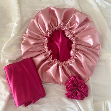 Imagen del producto Kit Gorro & Funda En Seda