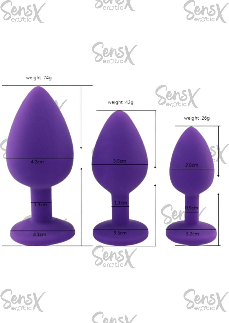 plug anal DEPENDIENDO LA TALLA 