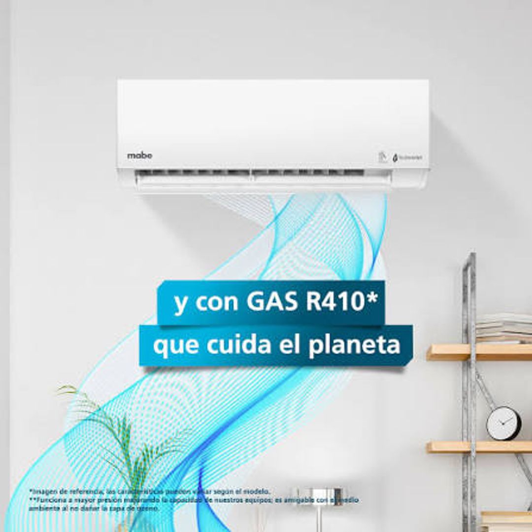 AIRE SPLIT MABE 12000 BTU R-410 INVERTER 110V
