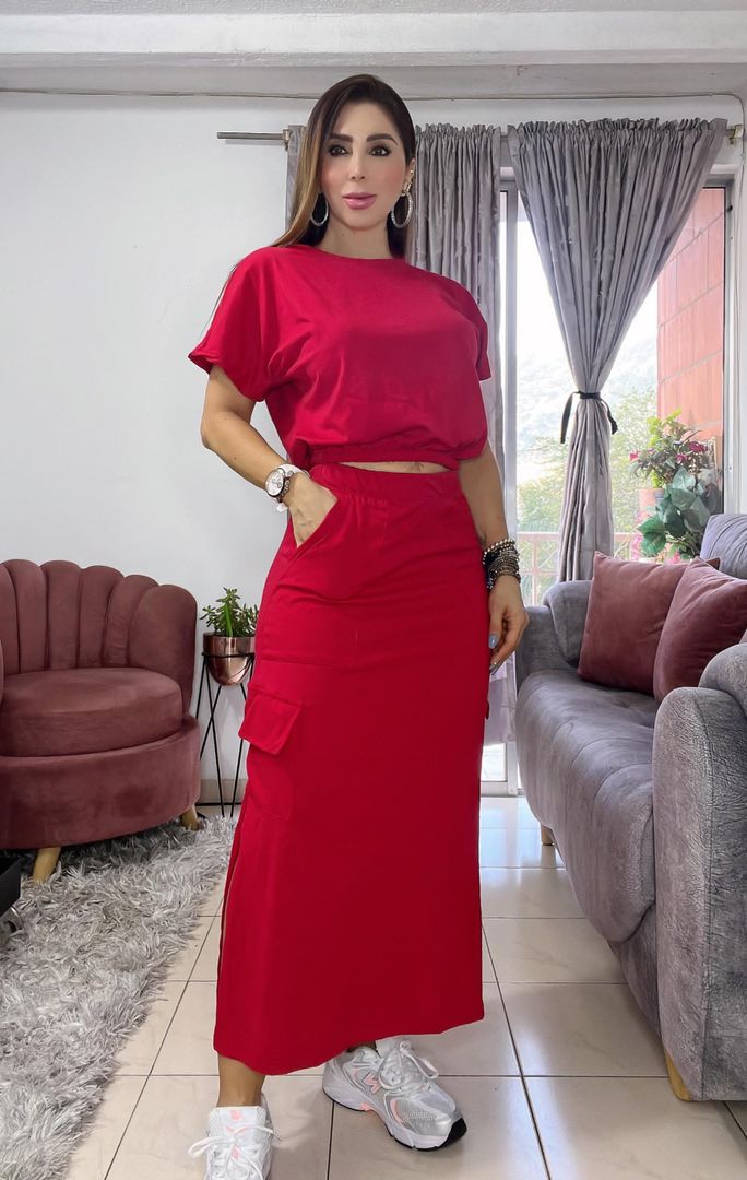 Conjunto licra algodon