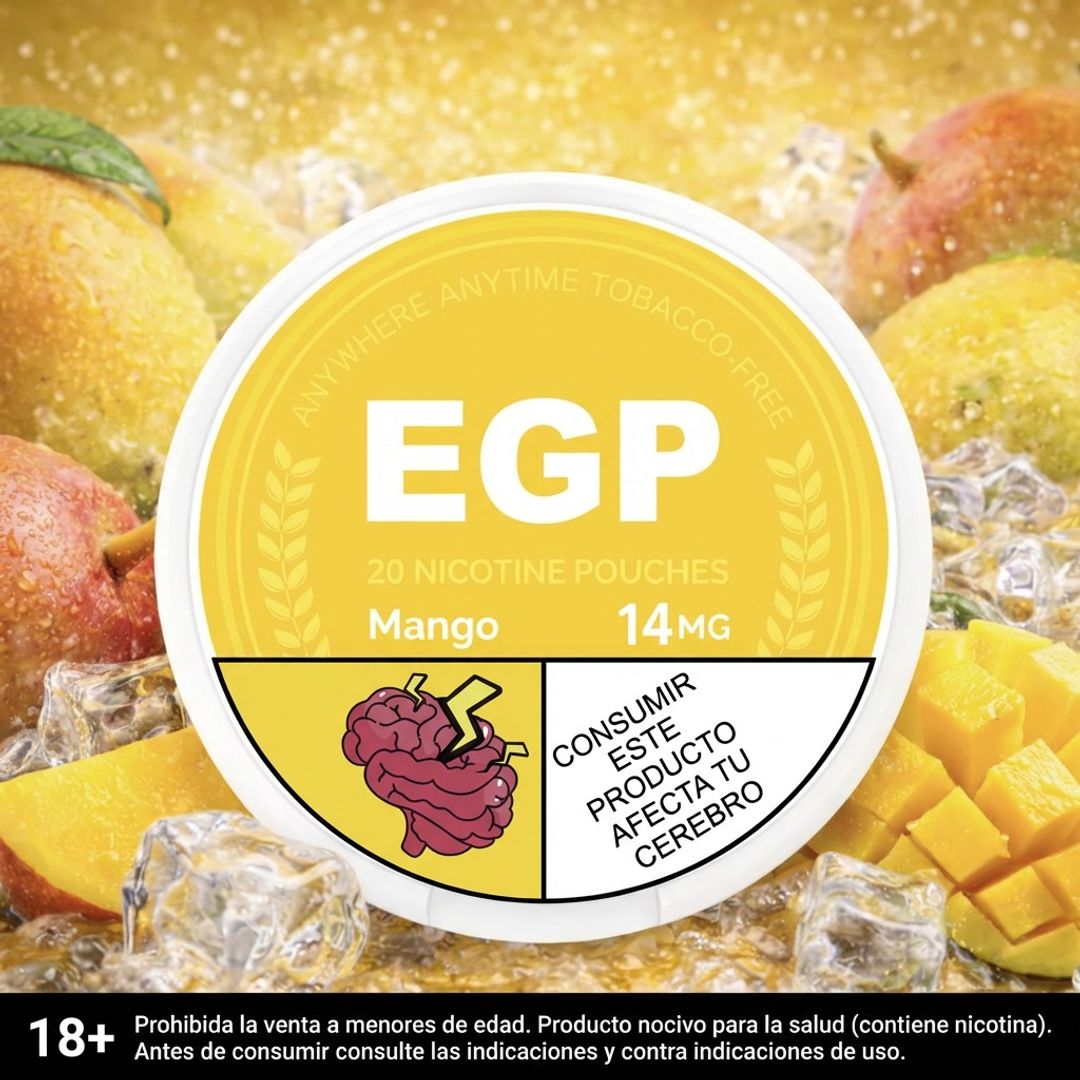 Egp Mango 14mg - Parches De Nicotina