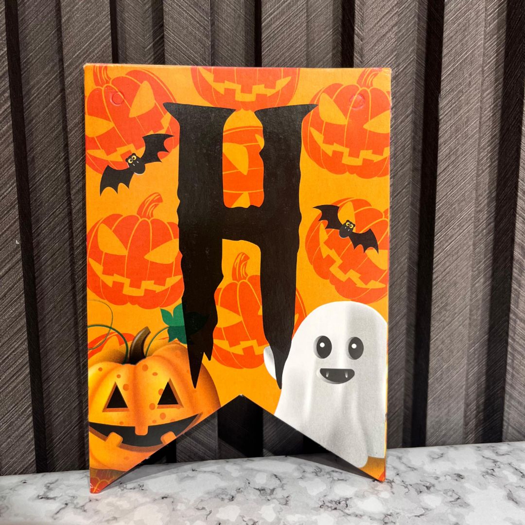 LETRERO HAPPY HALLOWEEN 