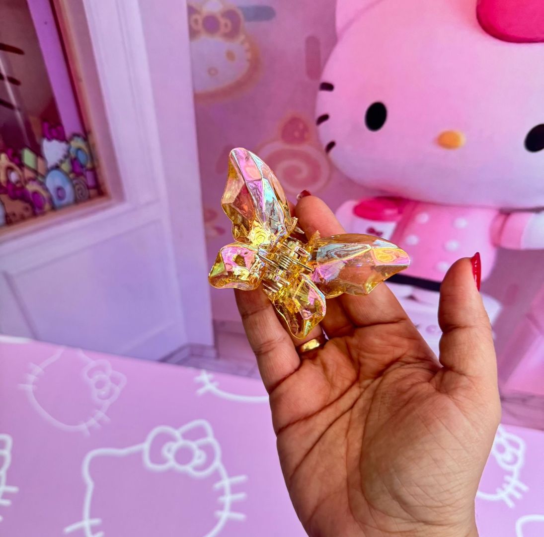 Caimán mariposas cristal 