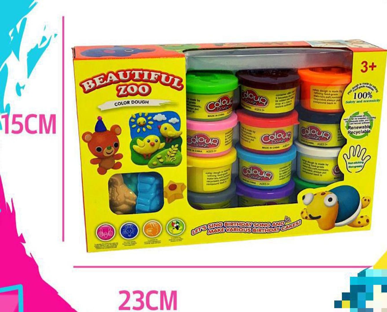 PLAY DOH X12 