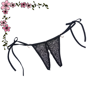 Imagen del producto Tanga mariposa con apertura 