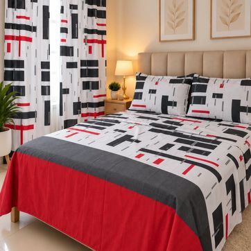 Combo juego de cortinas+sabanas  - imagen 1