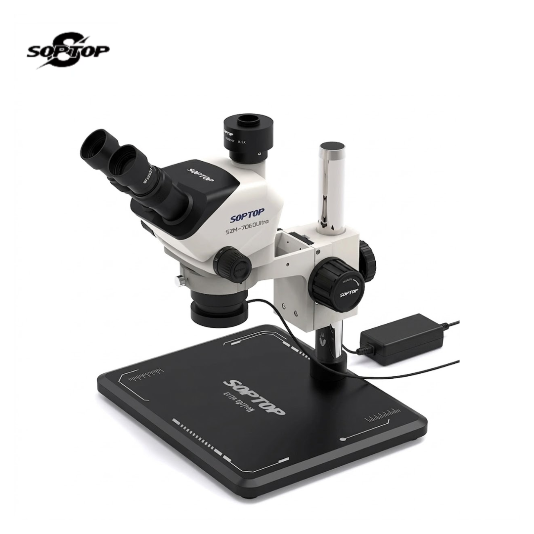 MICROSCOPIO TRINOCULAR SOPTOP SZM-7060 PRO
