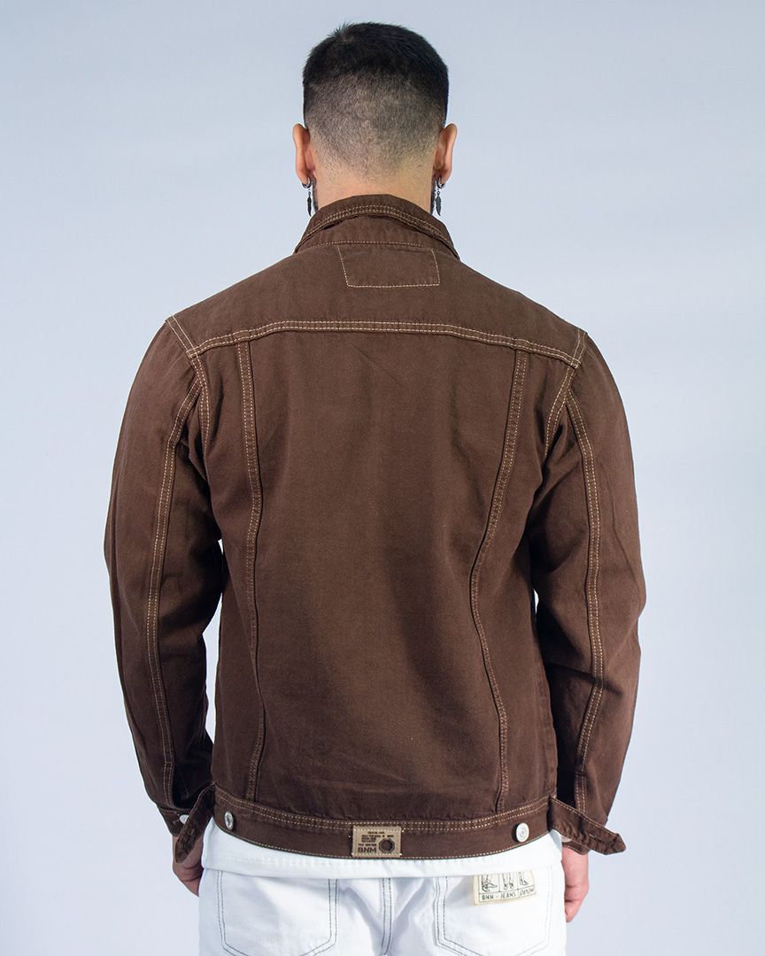 CHAQUETA SLIM CLASICA CAFE