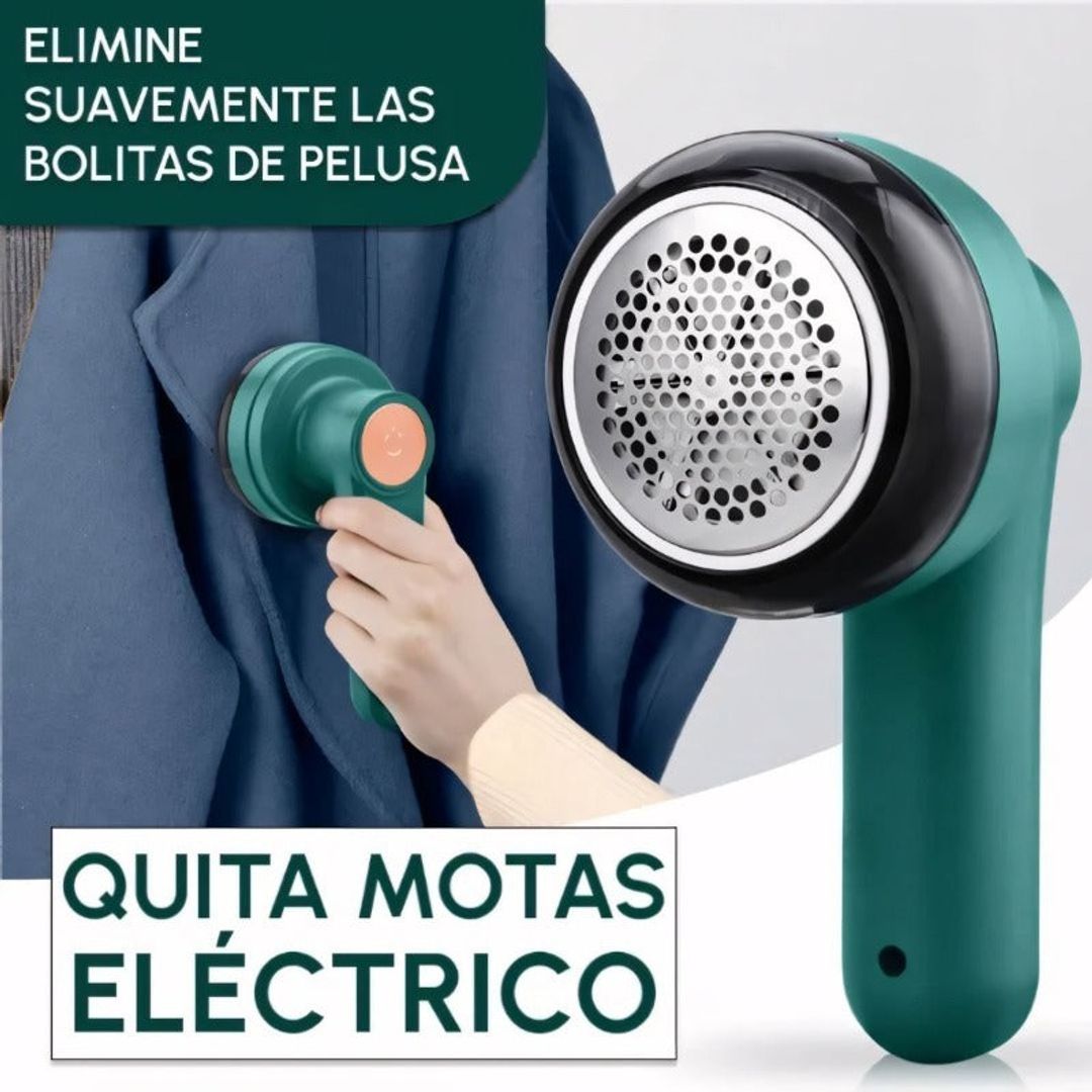 Removedor quita motas lanas pelusas eléctrico inalámbrico
