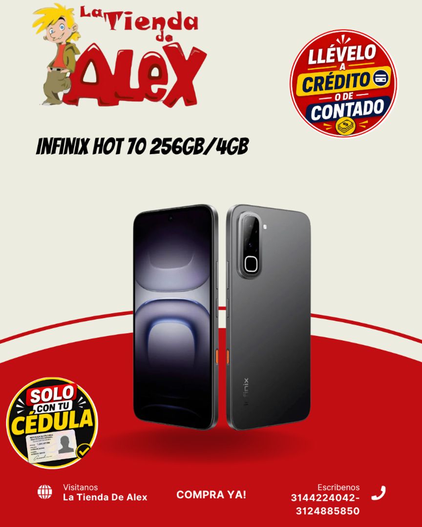 Infinix Hot 70 256GB/4GB