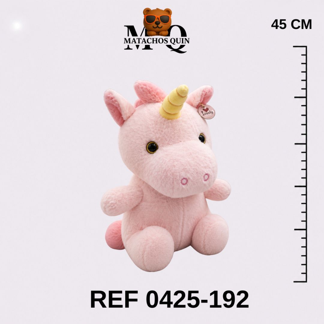 UNICORNIO SURTIDO EN BLANCO & ROSA