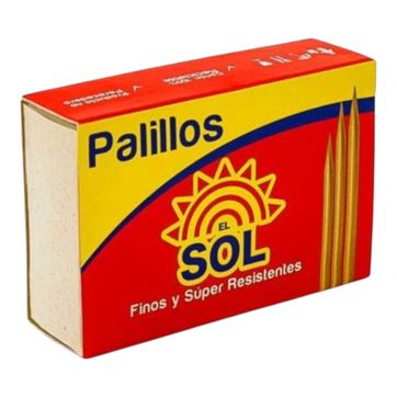 Imagen del producto  V. PALILLO REDONDO DOBLE PUNTA X 180 UND 