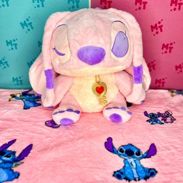 Imagen del producto Cobija Stitch Angel Llave corazón