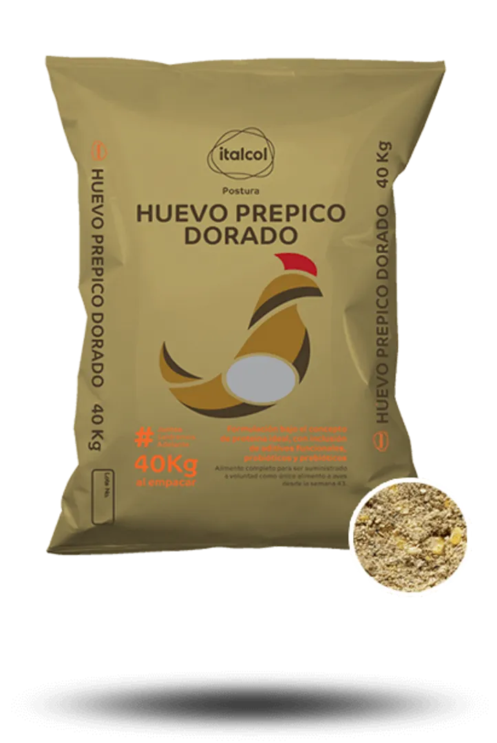ITALCOL HUEVO PREPICO DORADO X 40 Kilos