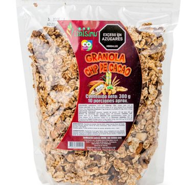 Imagen del producto GRANOLA CHIP DE CACAO X 300 GR VITAL SINU